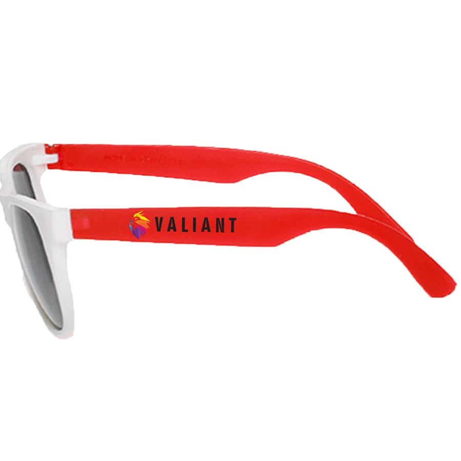 Two-Tone Stylish Plastic Sunglasses 26