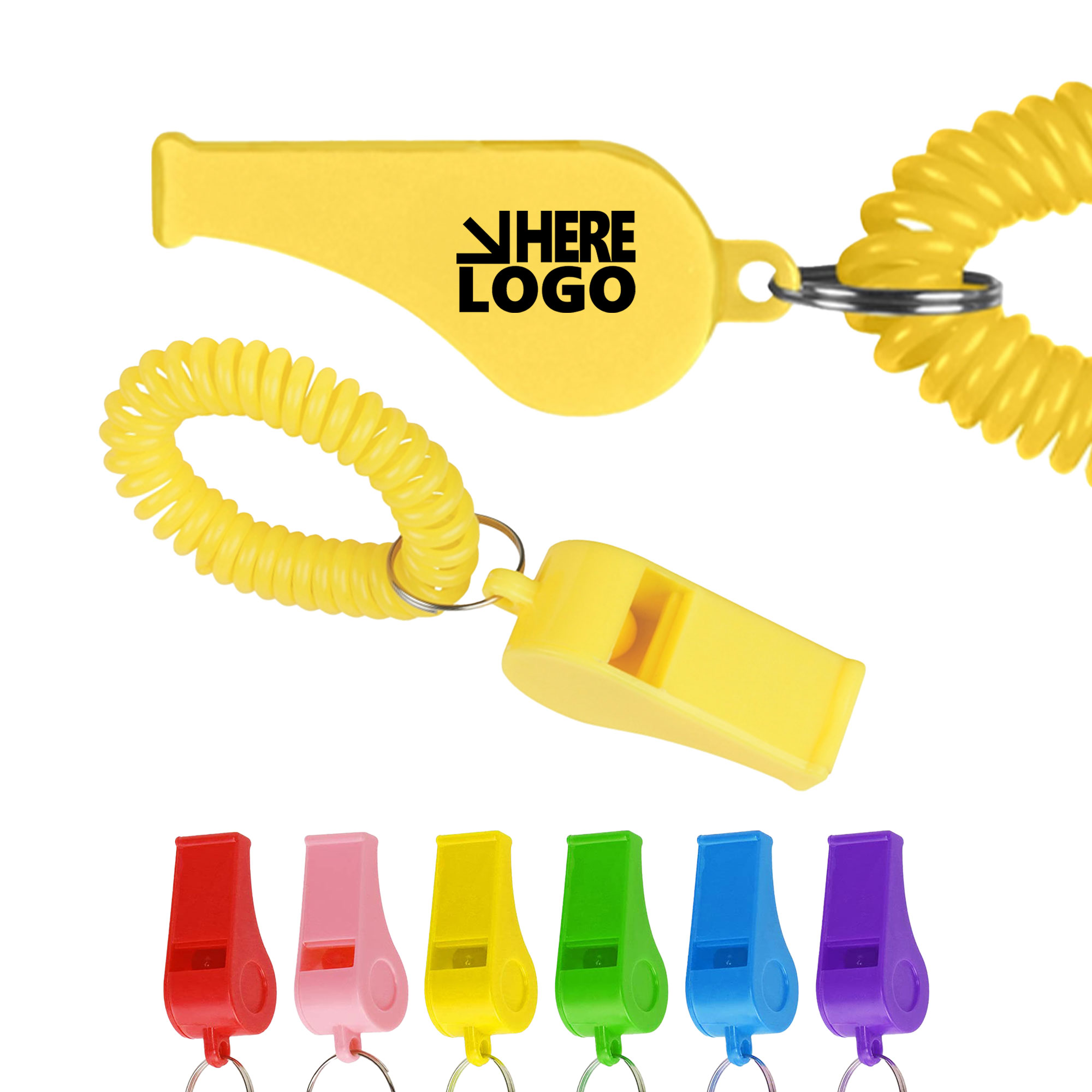 MOQ 20 Whistle With Coil Safety Device 1