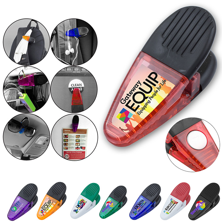 "Clippie" Tech Accessory Magnetic Wonder Clip (Photoimage Full Color)