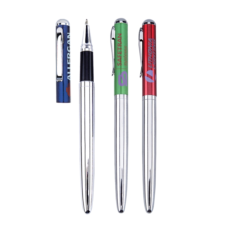 Galway Cap Off Rollerball Brass Pen 1