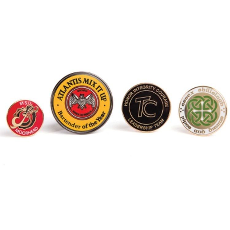 1" Hard Enamel Direct Lapel Pin 3