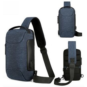 Anti-theft USB Shoulder Backpack 4