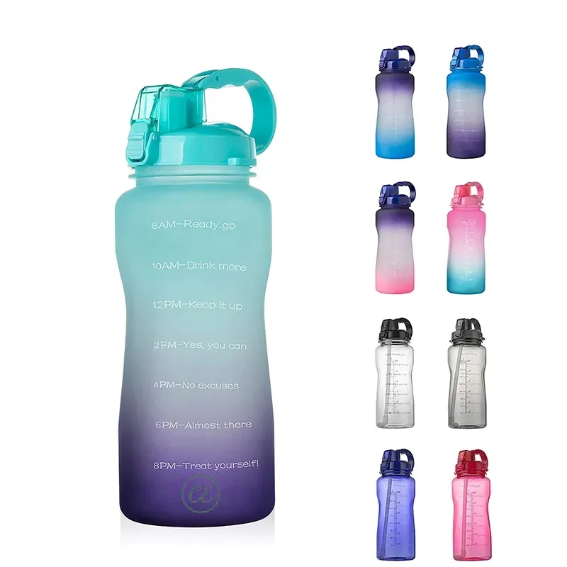 Half Gallon Water Bottle with Time marker 3