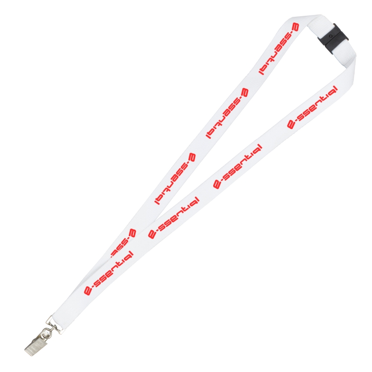 "Palmer" 3/4" Silkscreen Lanyard with FREE Breakaway Safety Release - Lobster Claw 11