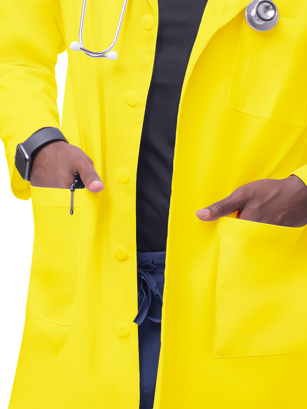 Adar - Universal - Unisex Five-Pocket 39" Lab Coat 60