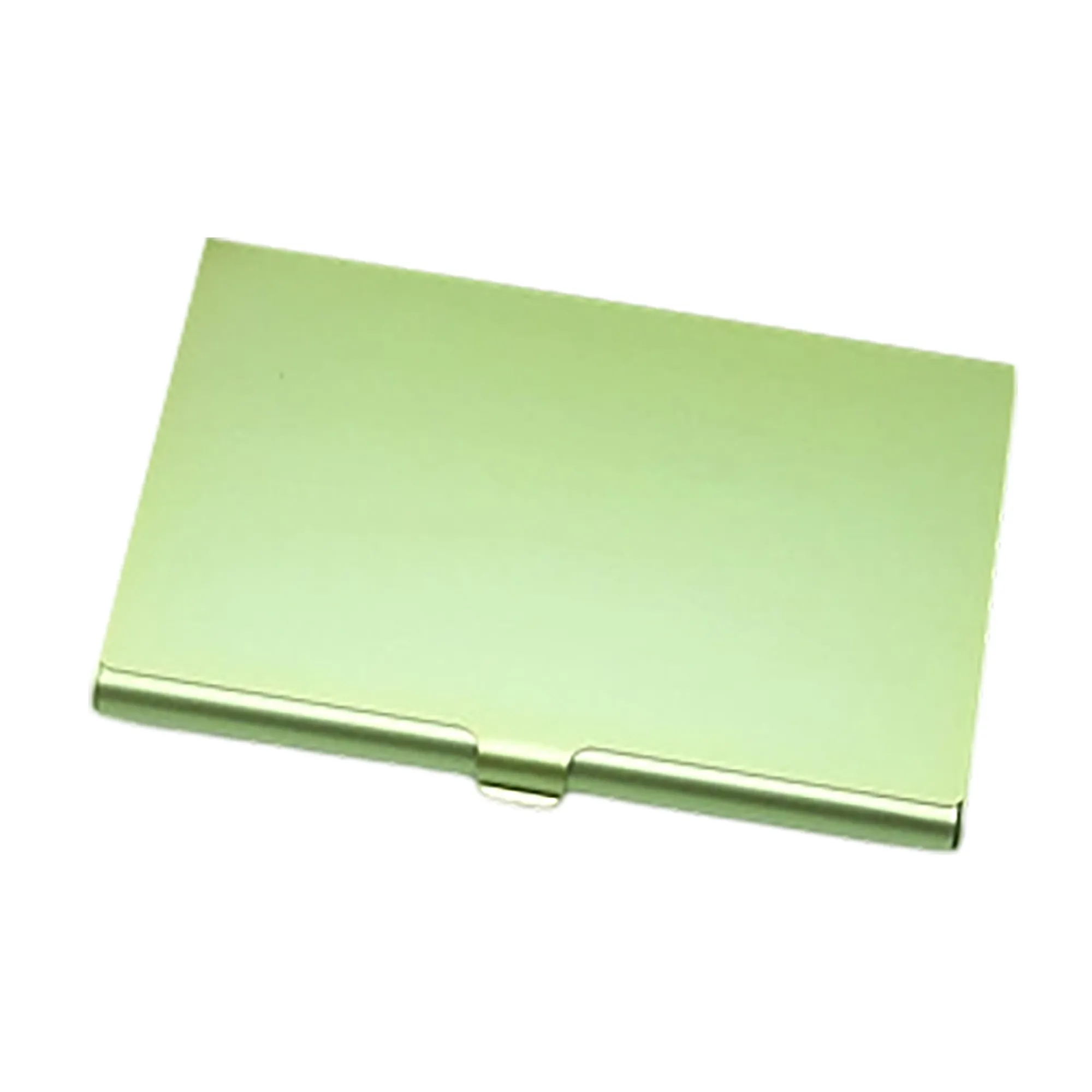 Slim Aluminum Business Card Holder Compact 7