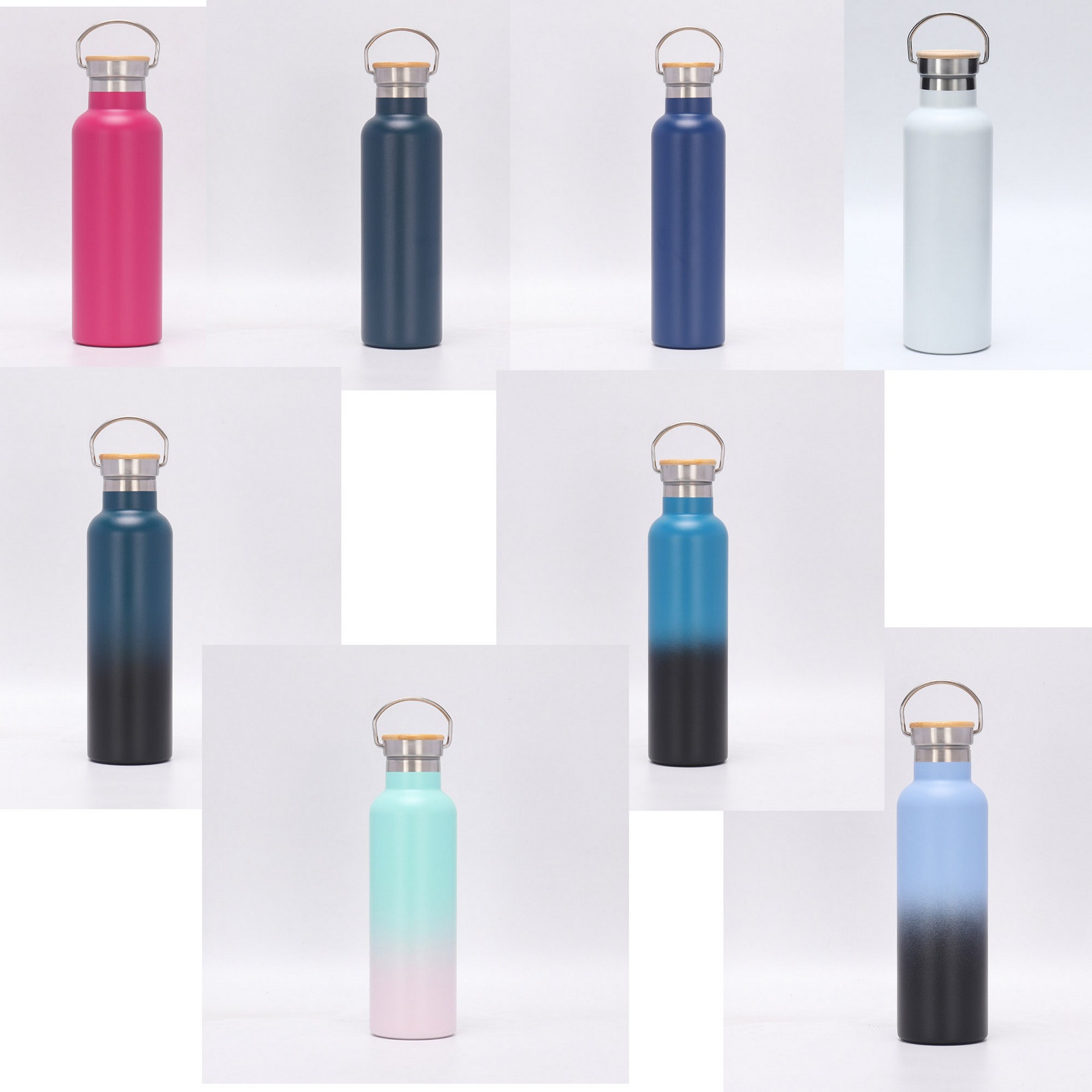 Leak Proof Double Wall Insulated Water Bottle, custom water bottle with logo imprint 3