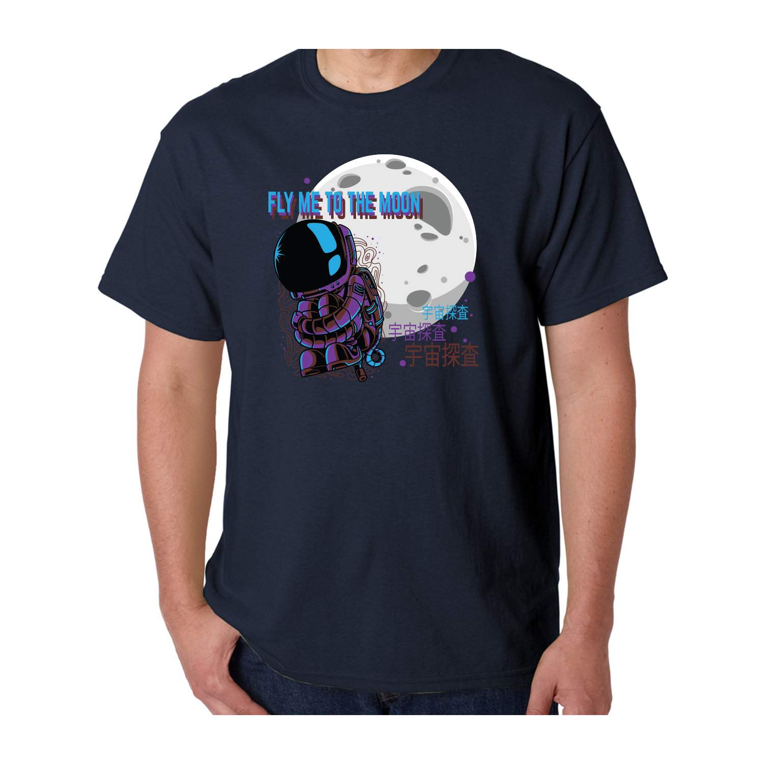 Gildan™ 5.3 oz Cotton Pre-Shrunk T-Shirt (Full Color Imprint) 15