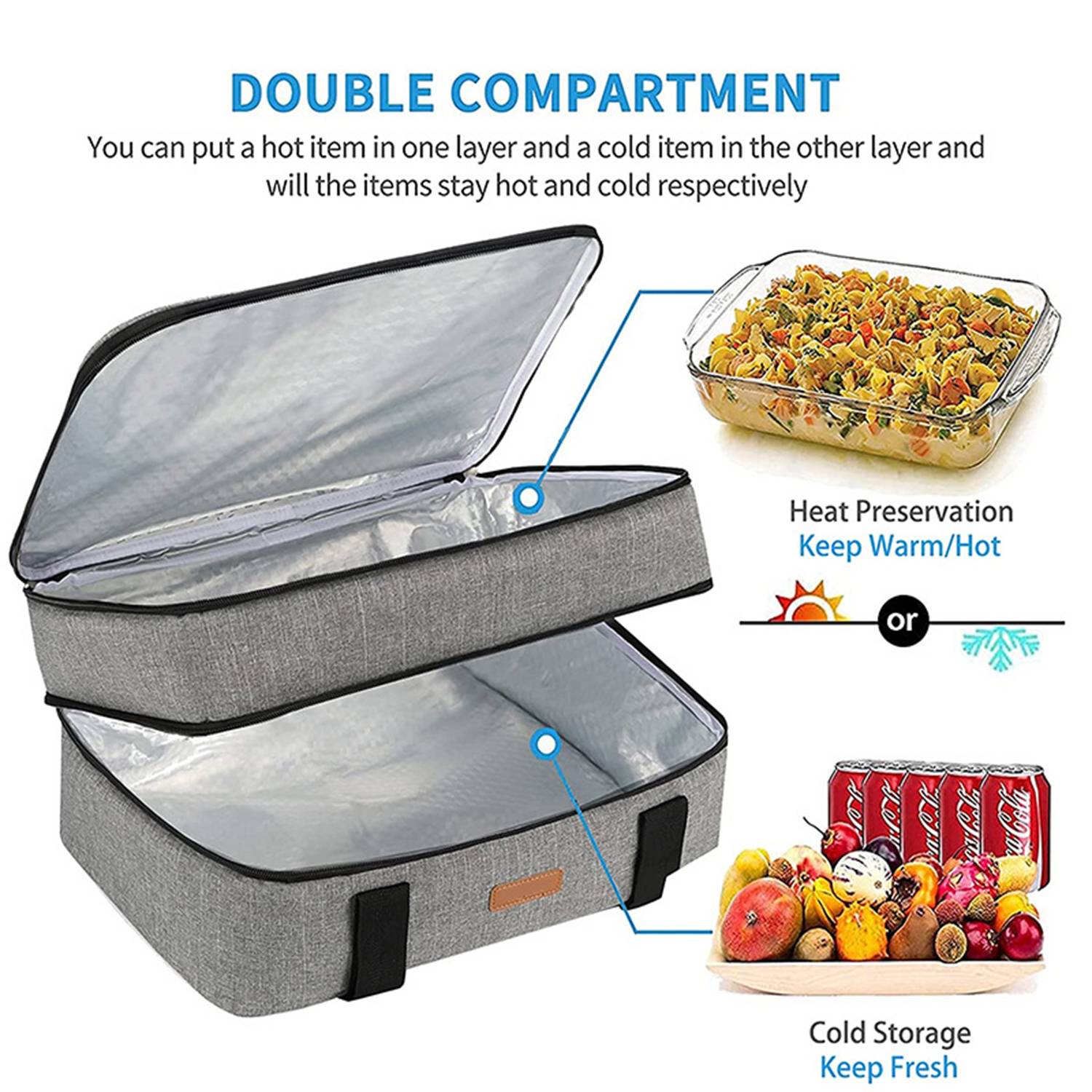 Pizza and Food Delivery Insulated Bag Cooler 6
