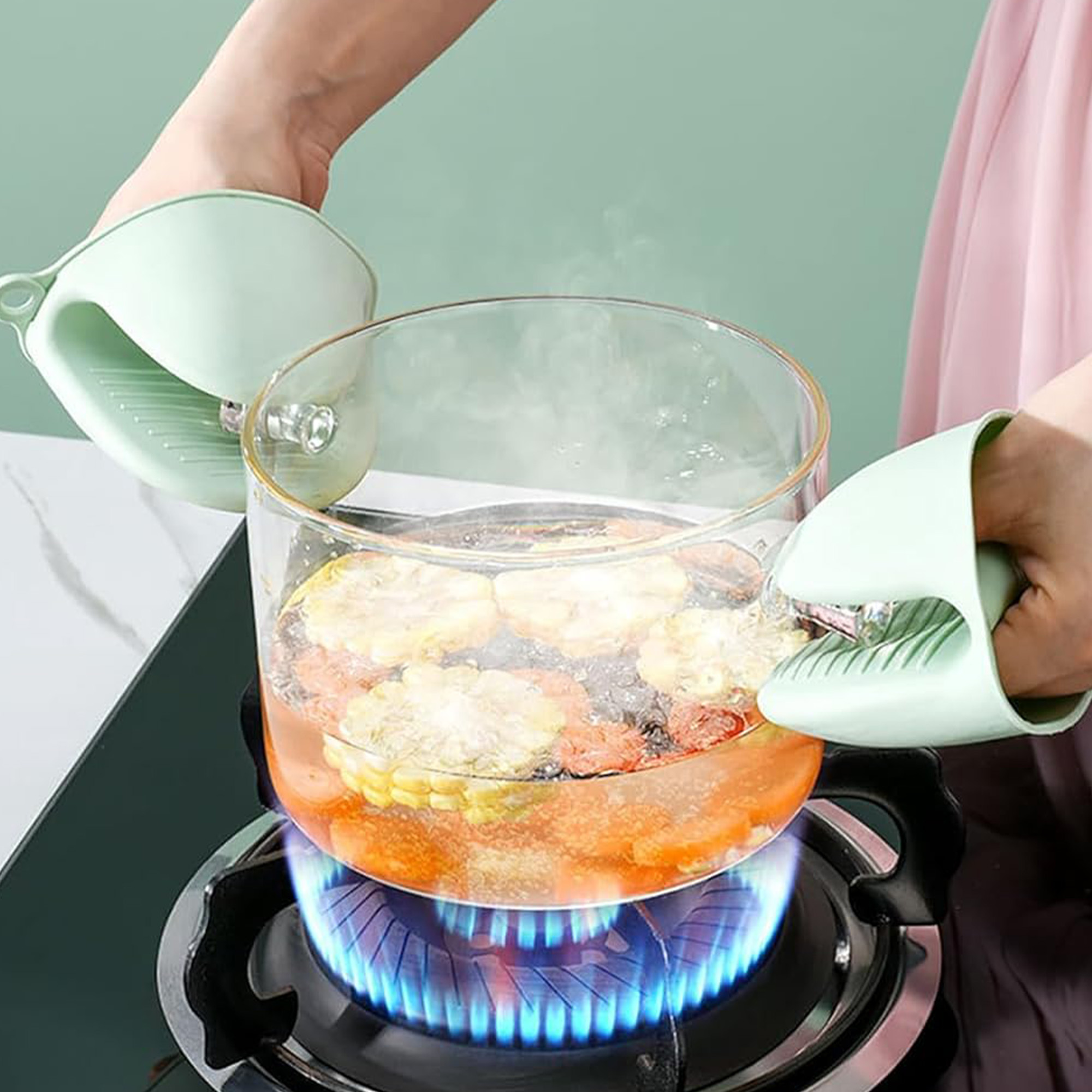 4-Piece Kitchen Anti-Scalding Gadget Set 5