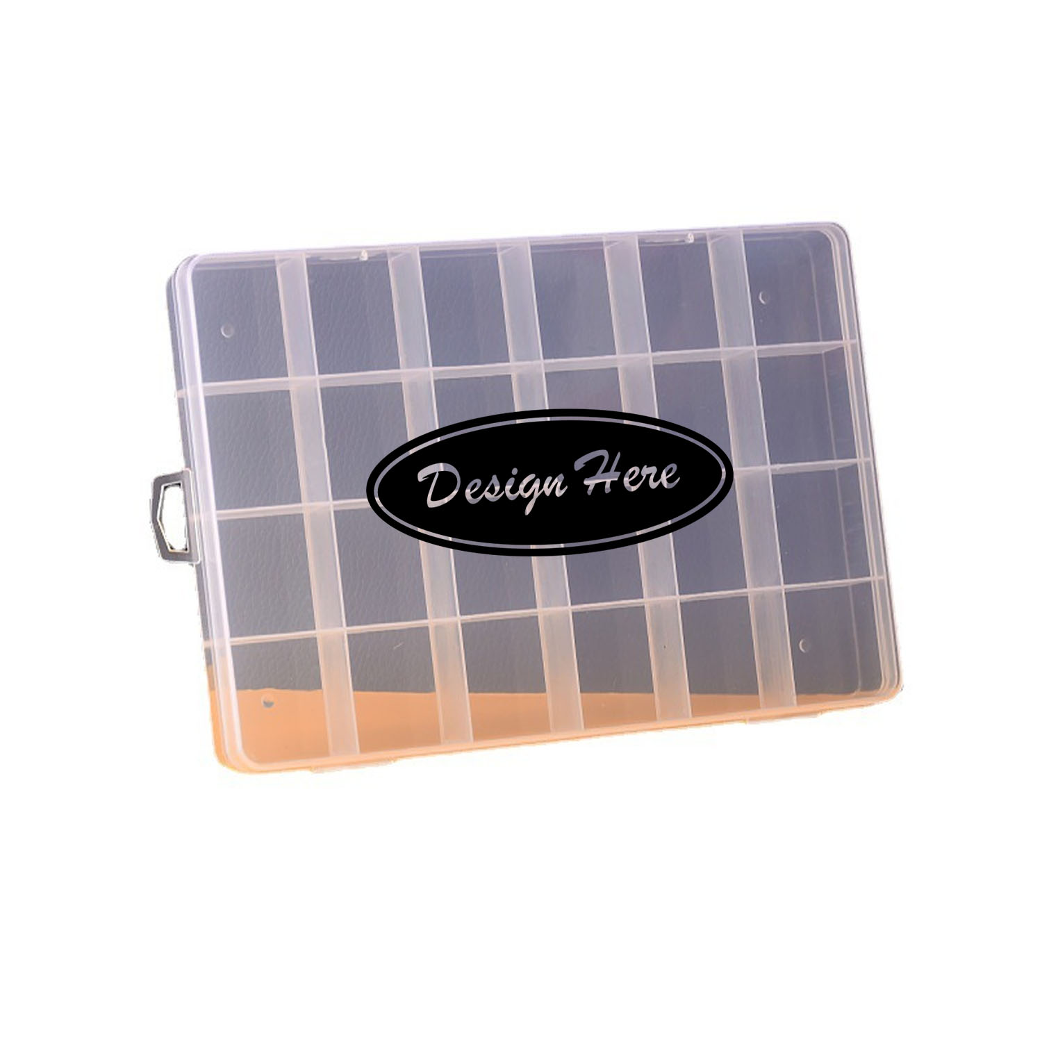 Beads Tackle Box with Dividers, Plastic Storage Solution 4