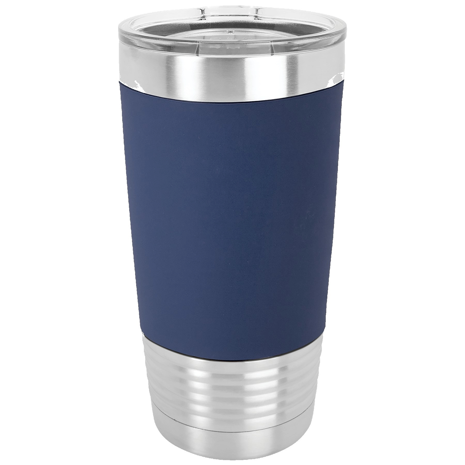 Stainless Steel Tumbler w/Black Silicone Grip 2