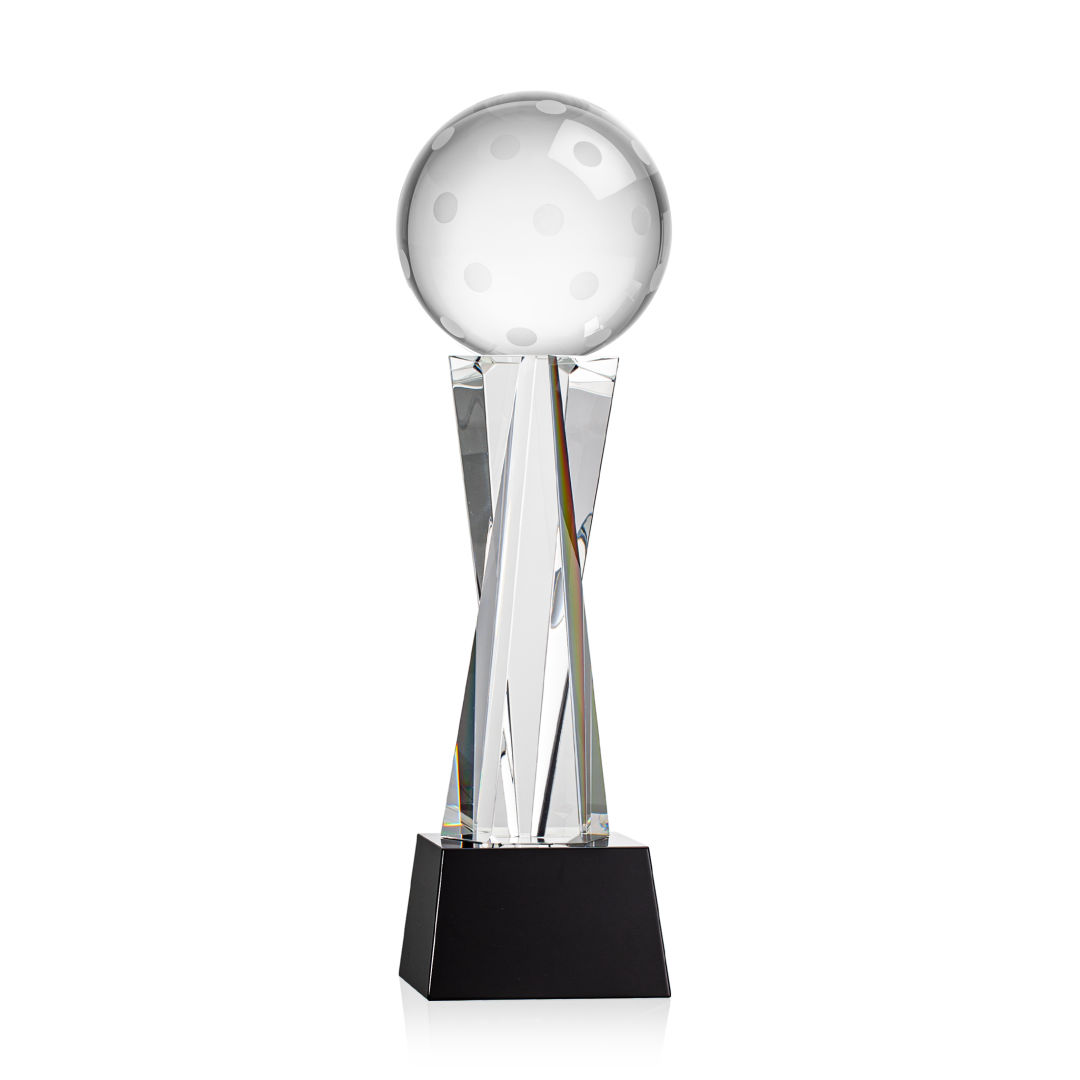 Pickleball Award on Grafton Base - Black 15