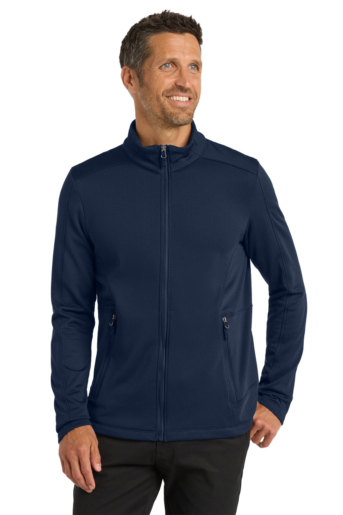 Port Authority Grid Fleece Jacket. F239 2