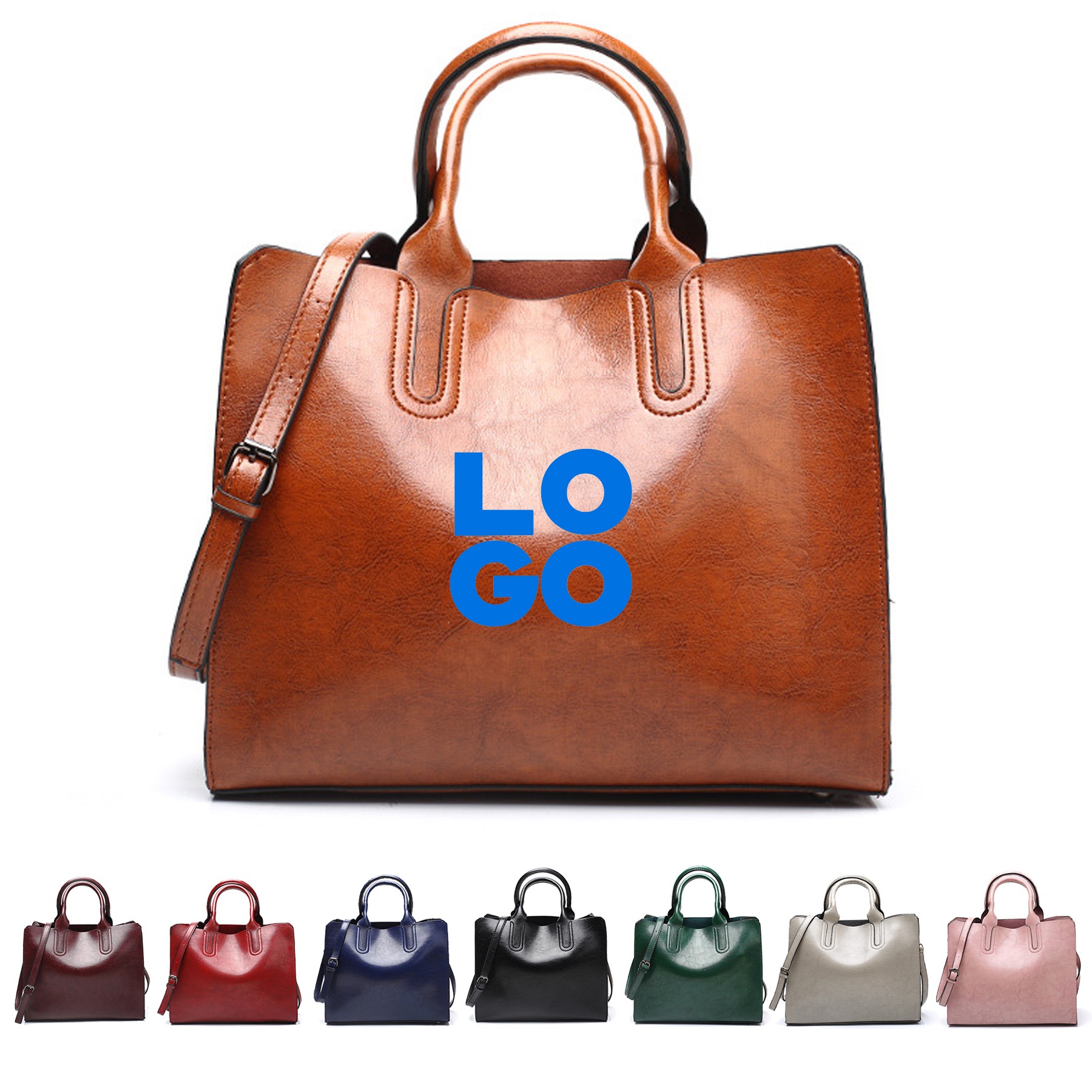 Women Fashion Handbag Wallet Tote Bag Shoulder Bag Set 1