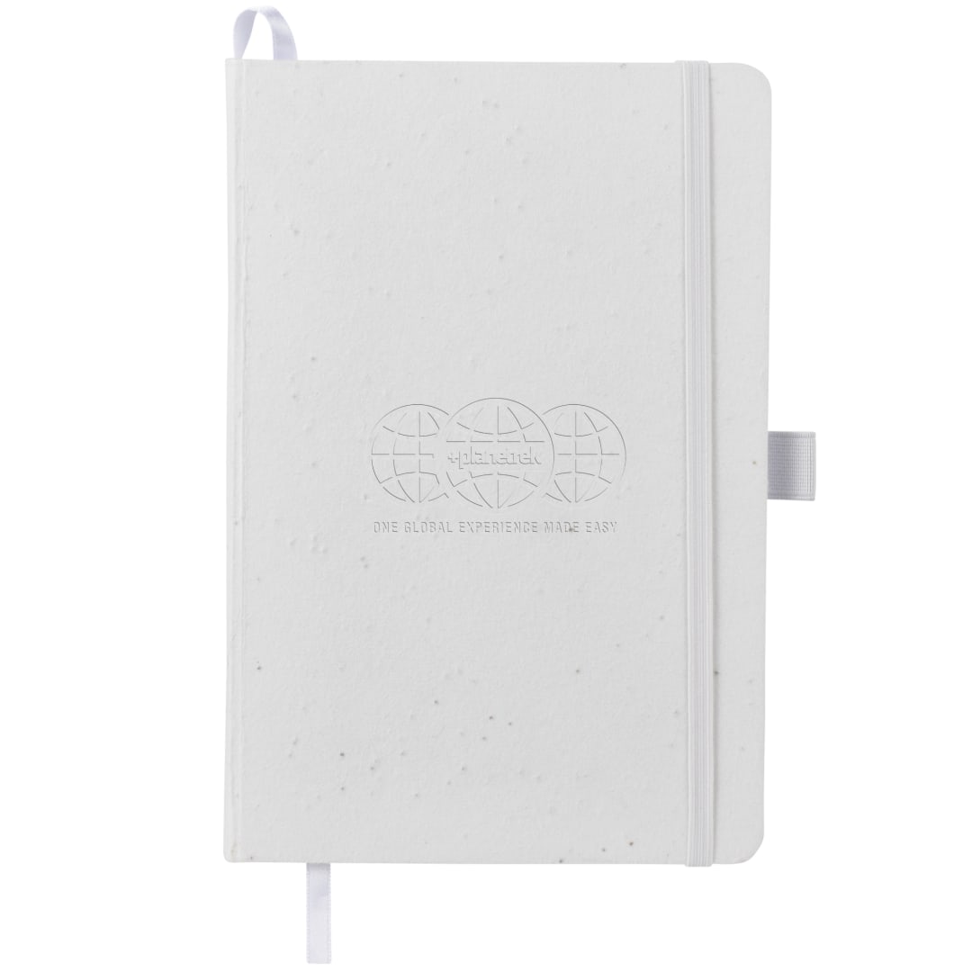 5.5" x 8.5" FSC® Recycled Seed Paper Bound Journal 6
