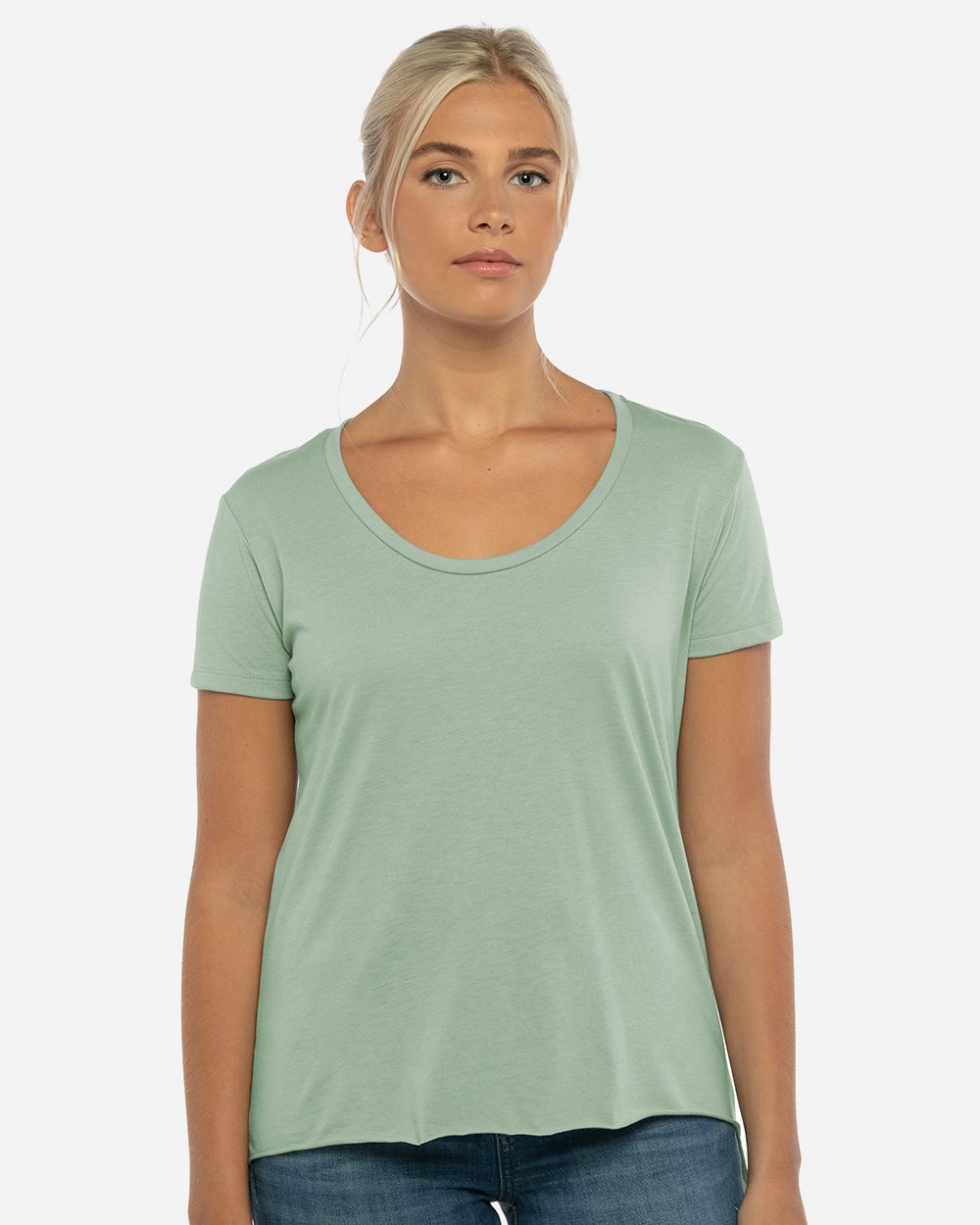 Women's Festival Scoop Neck Tee - 5030 12