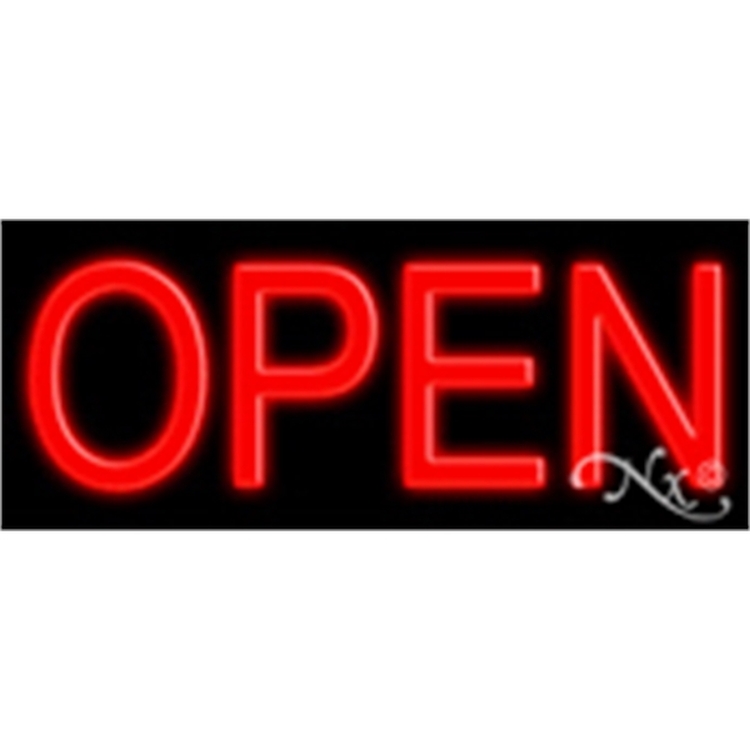 Open Economic Neon Sign 2