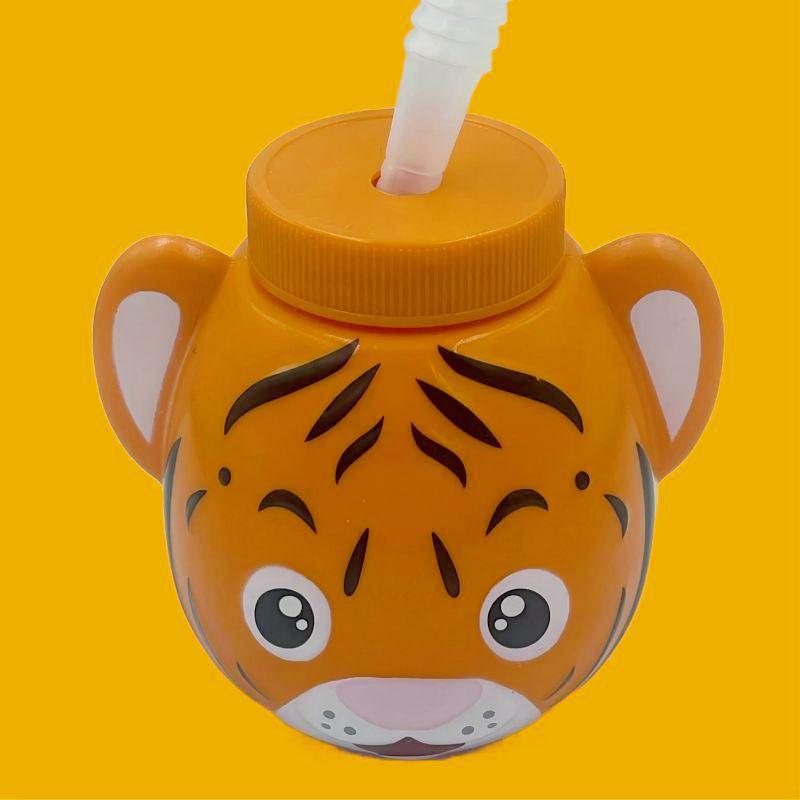 10 oz Plastic Reusable Safari Jungle Animal Theme Kids Cups 12