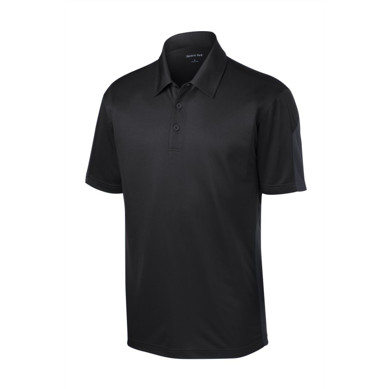 Sport-Tek PosiCharge Active Textured Colorblock Polo. 38