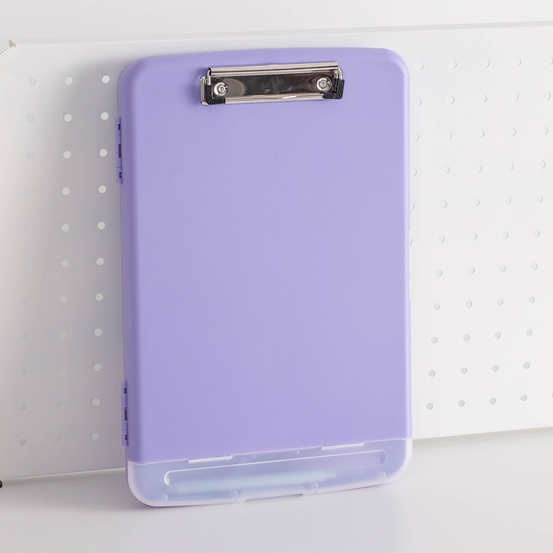 Plastic Storage ClipBoard with Pen Holder 6