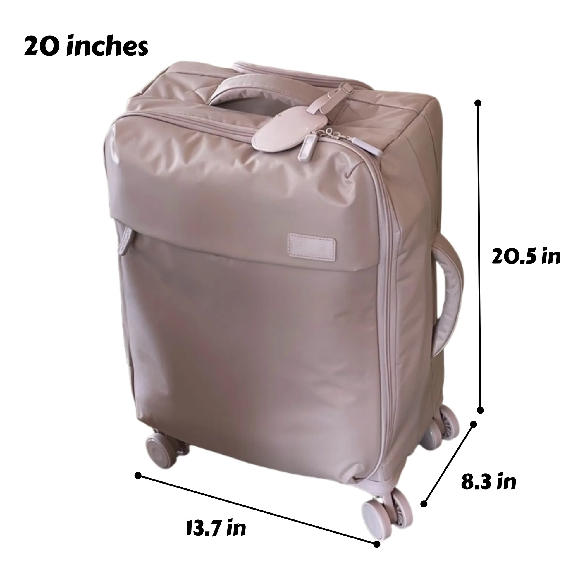 20 Inch Waterproof Oxford Carry On Luggage 2