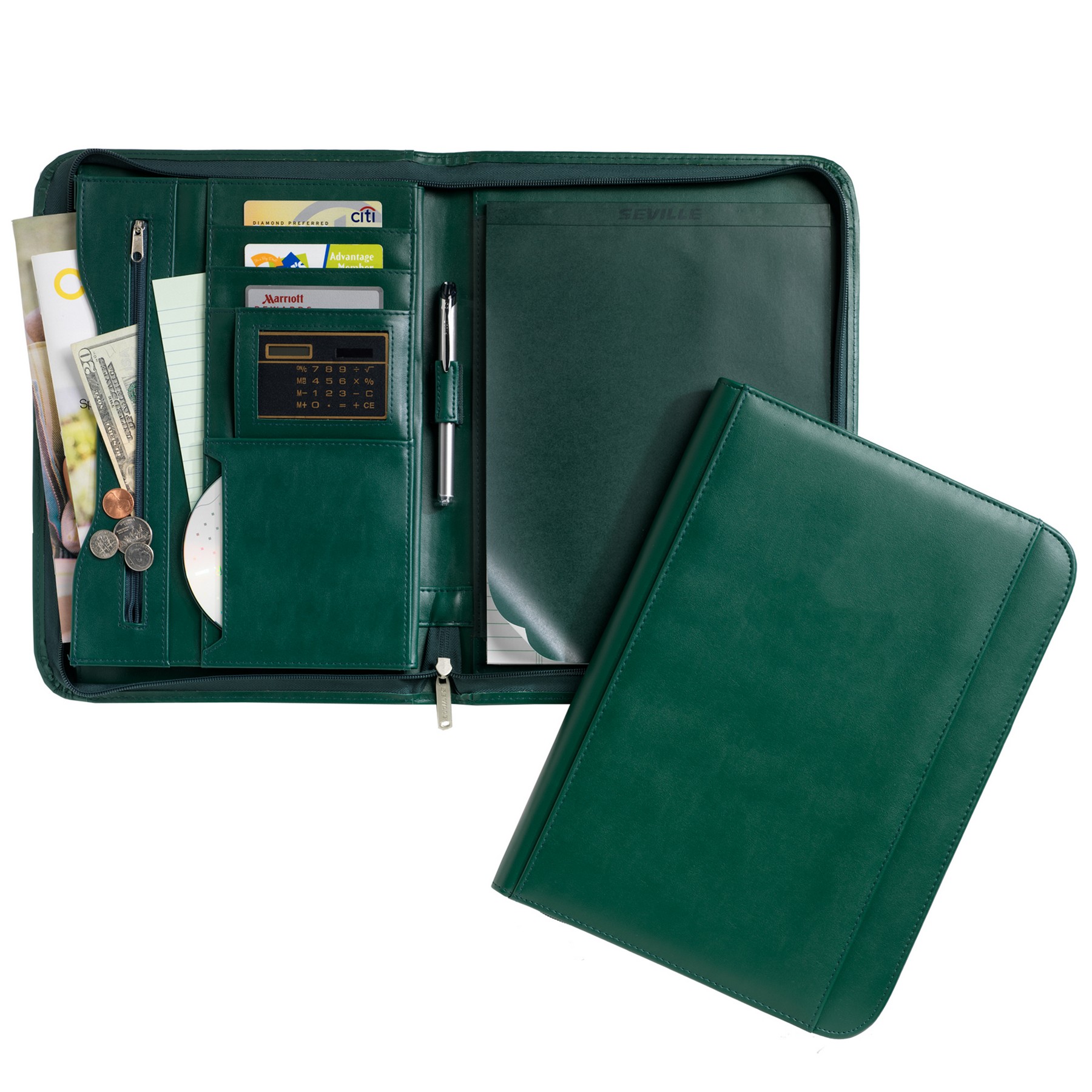 Deluxe Padfolio WithLeather Folio Matte Finish For Office 5