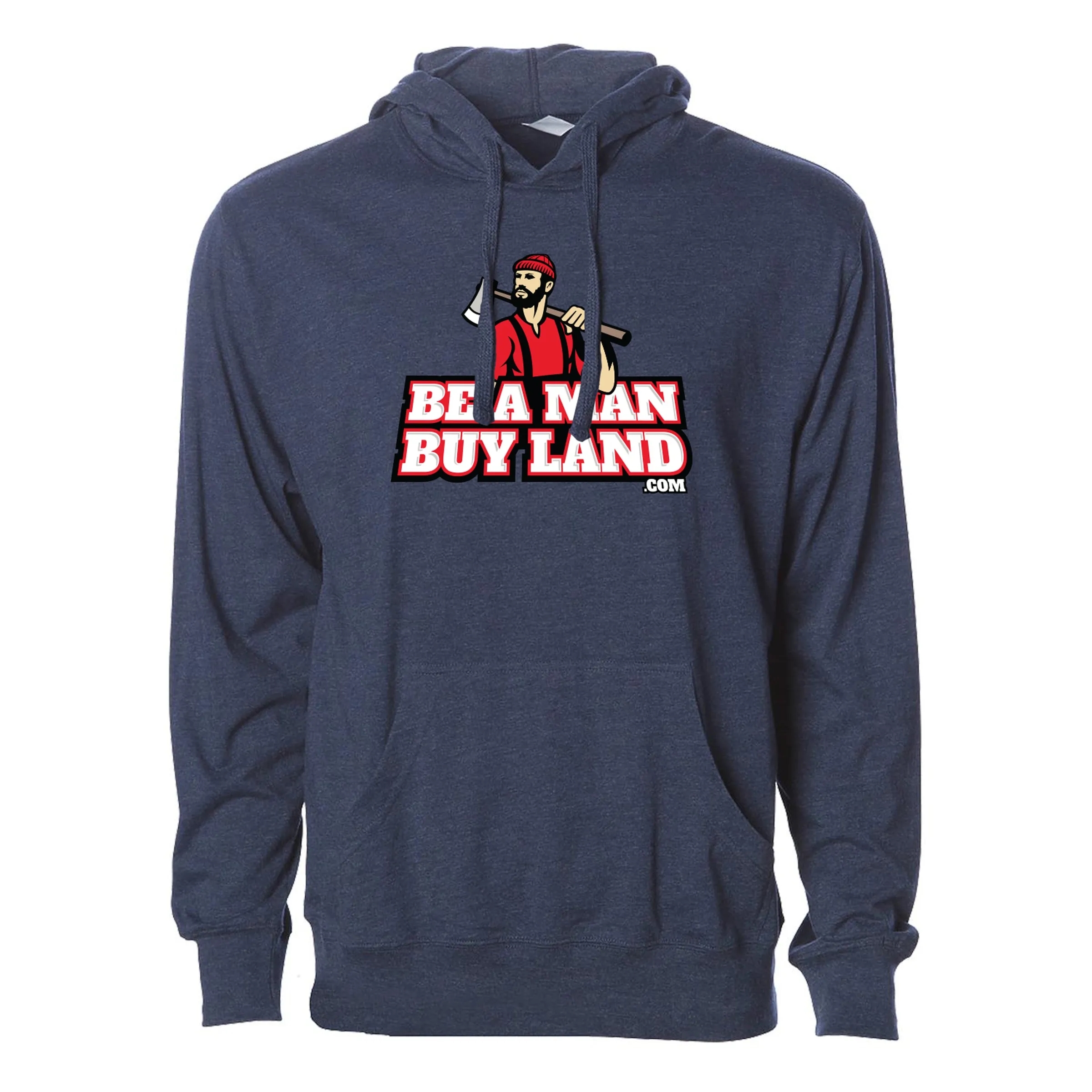 Independent Trading Co. Lightweight Jersey Hooded Pullover 10