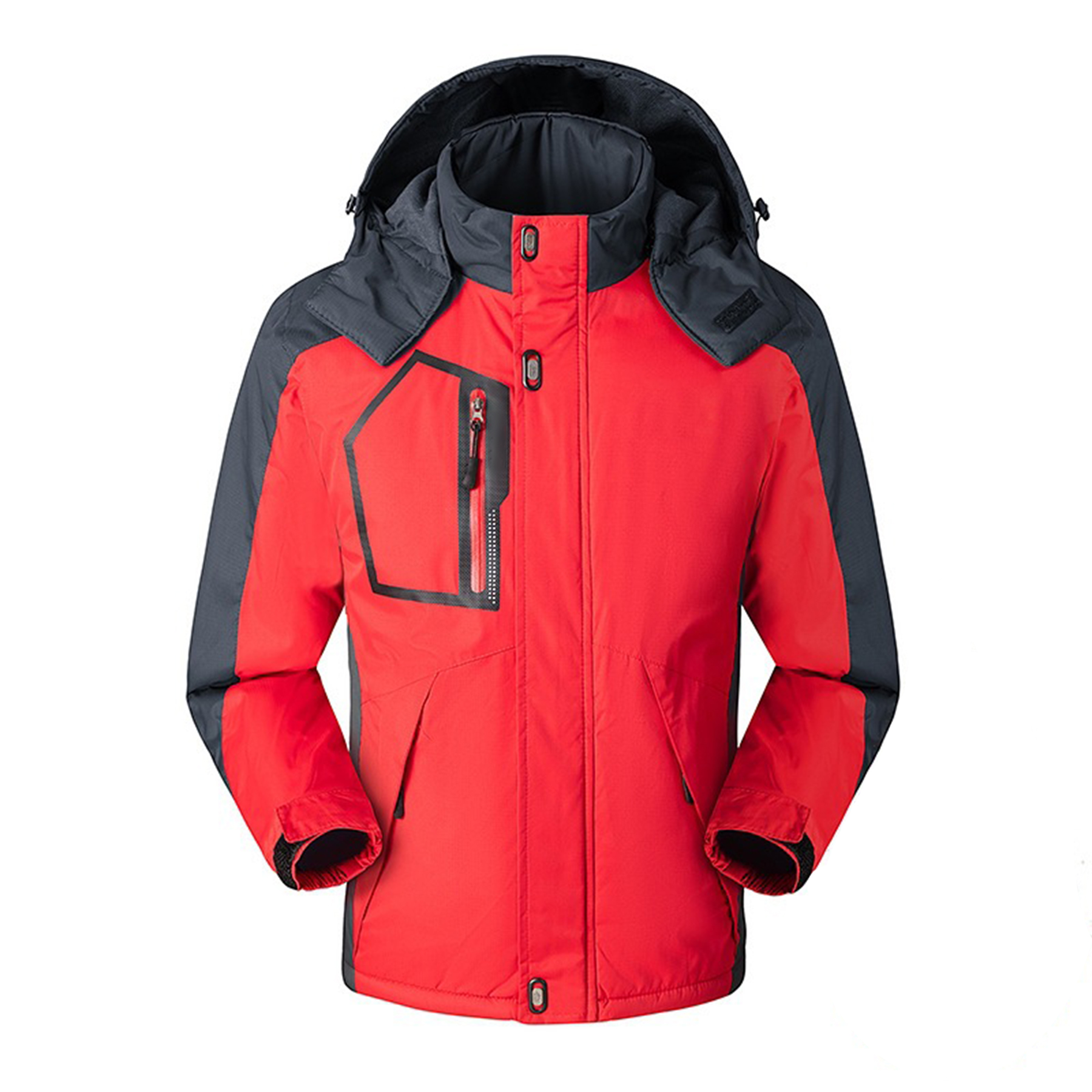 Waterproof Warm Snow Fleece Lining Coat 5