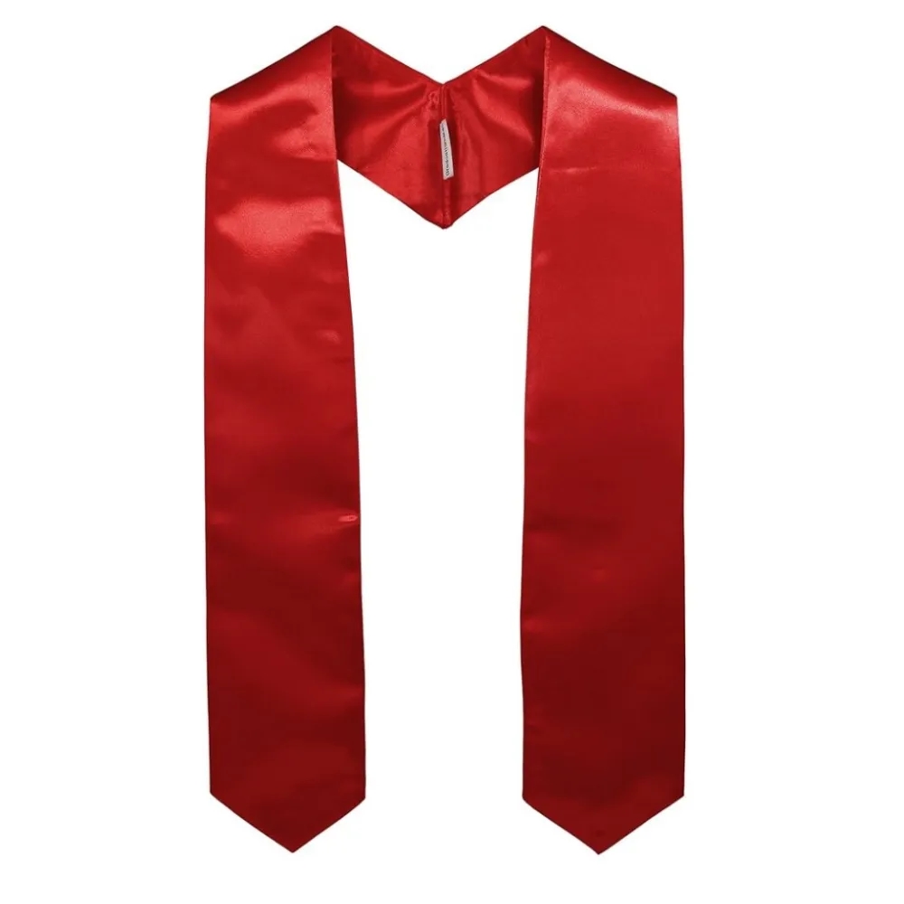 Unisex Adult Plain Graduation Stole 60"/72" 5