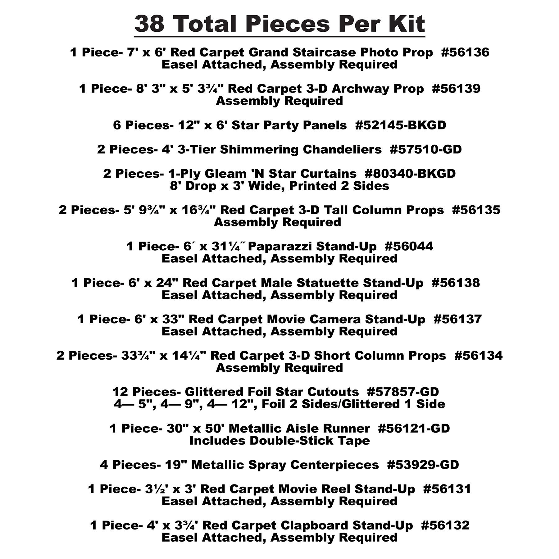 Red Carpet Prom Kit 2