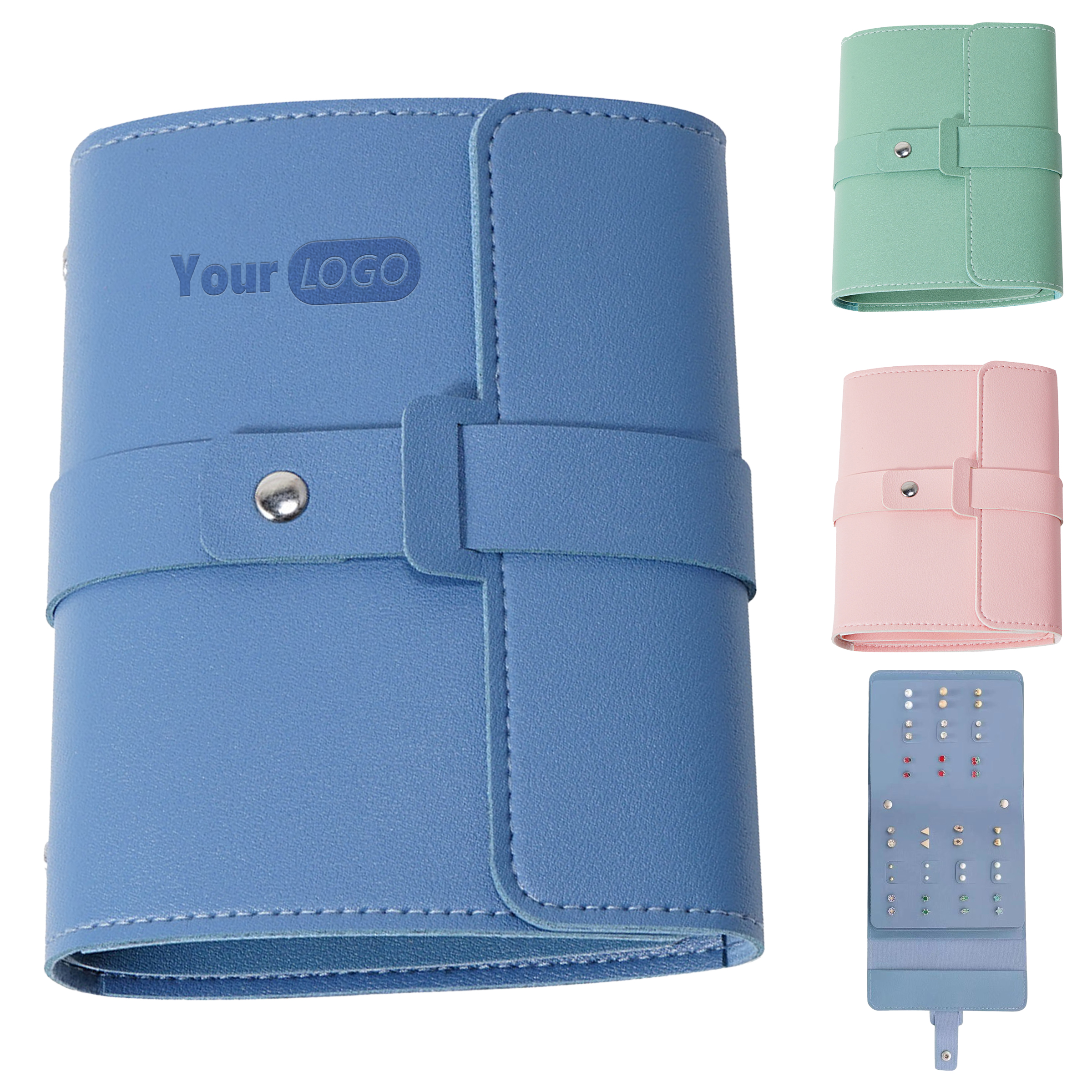 Pu Leather Durable Earring Storage Bag ?C Creative And Spacious 1