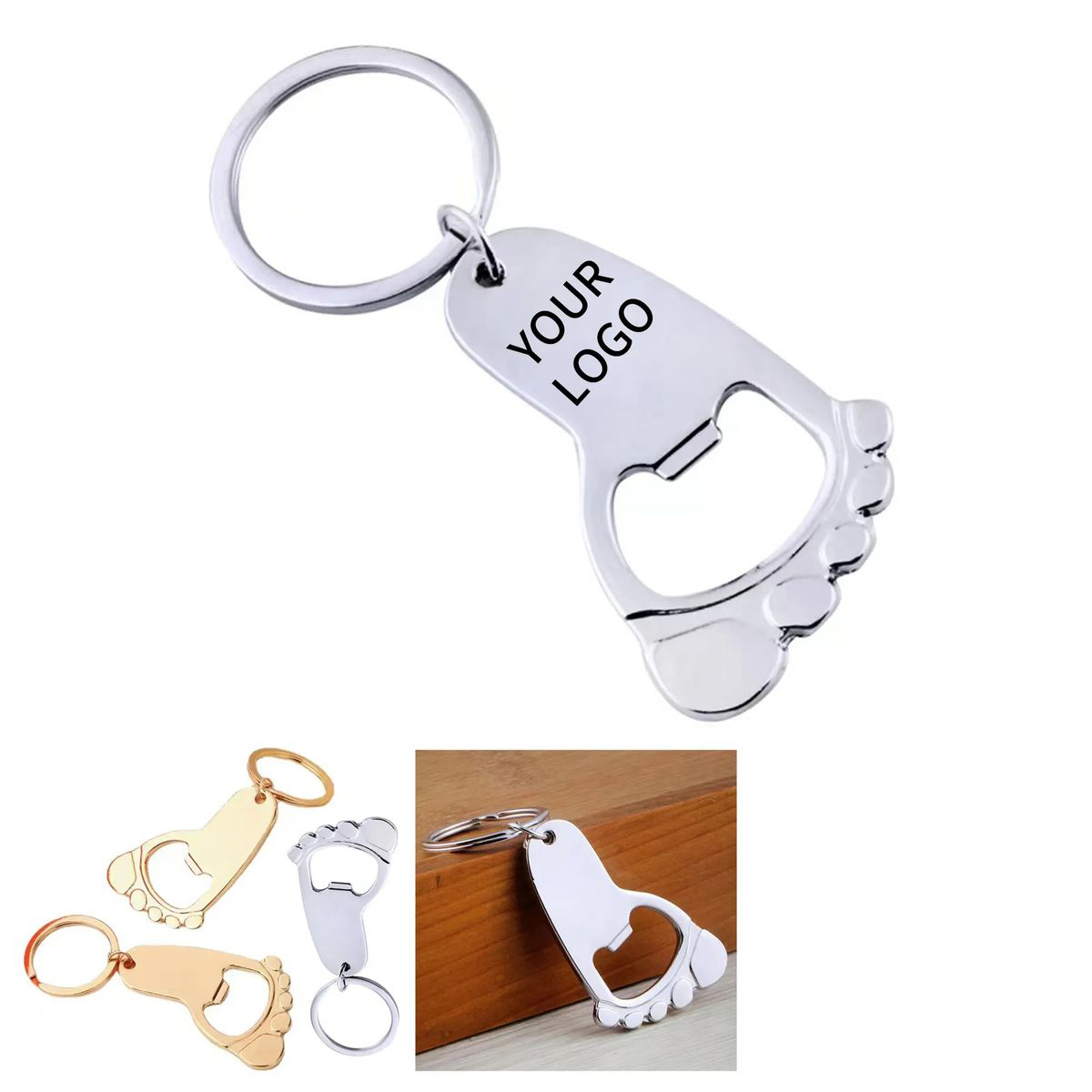 Zinc Alloy Durable Mini Bottle Opener 1
