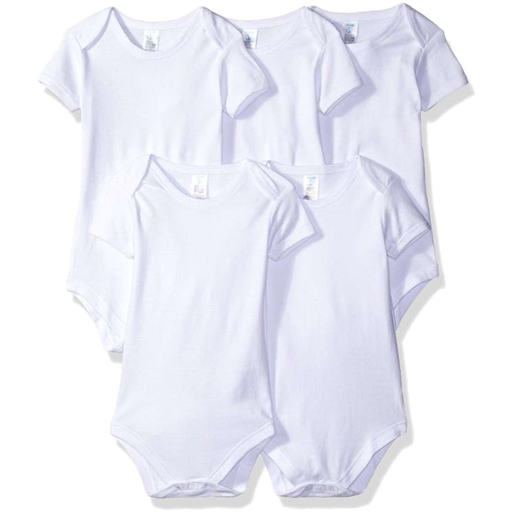 Short Sleeve Bodysuits - 5 Pack 18 Months 1