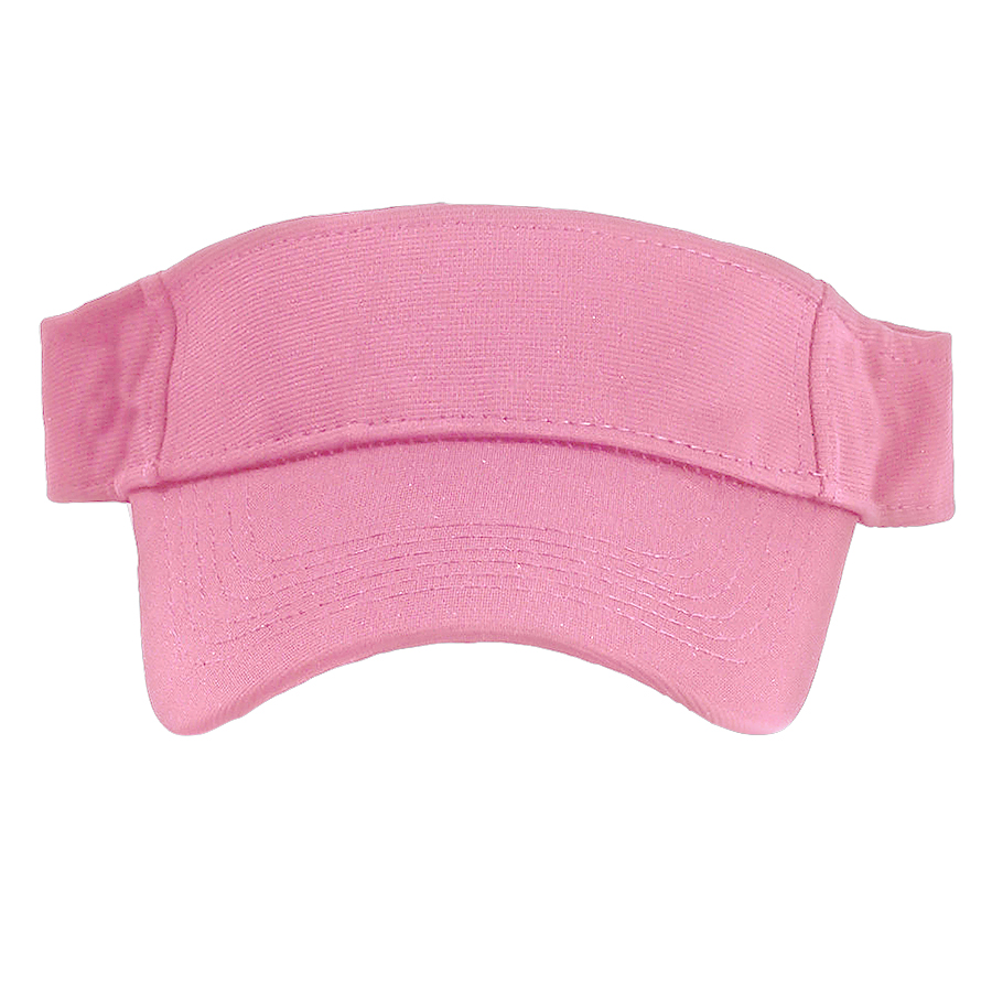 Stock Solid Color Polyester Stair Fiber Visor 2