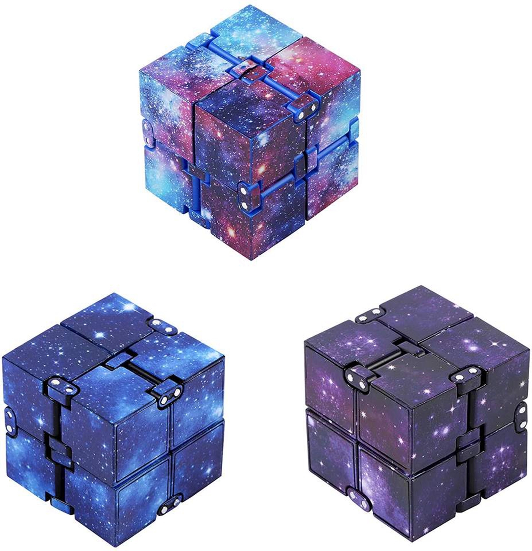 Starry Sky 3D Plastic Infinite Puzzle Cube Toy 2