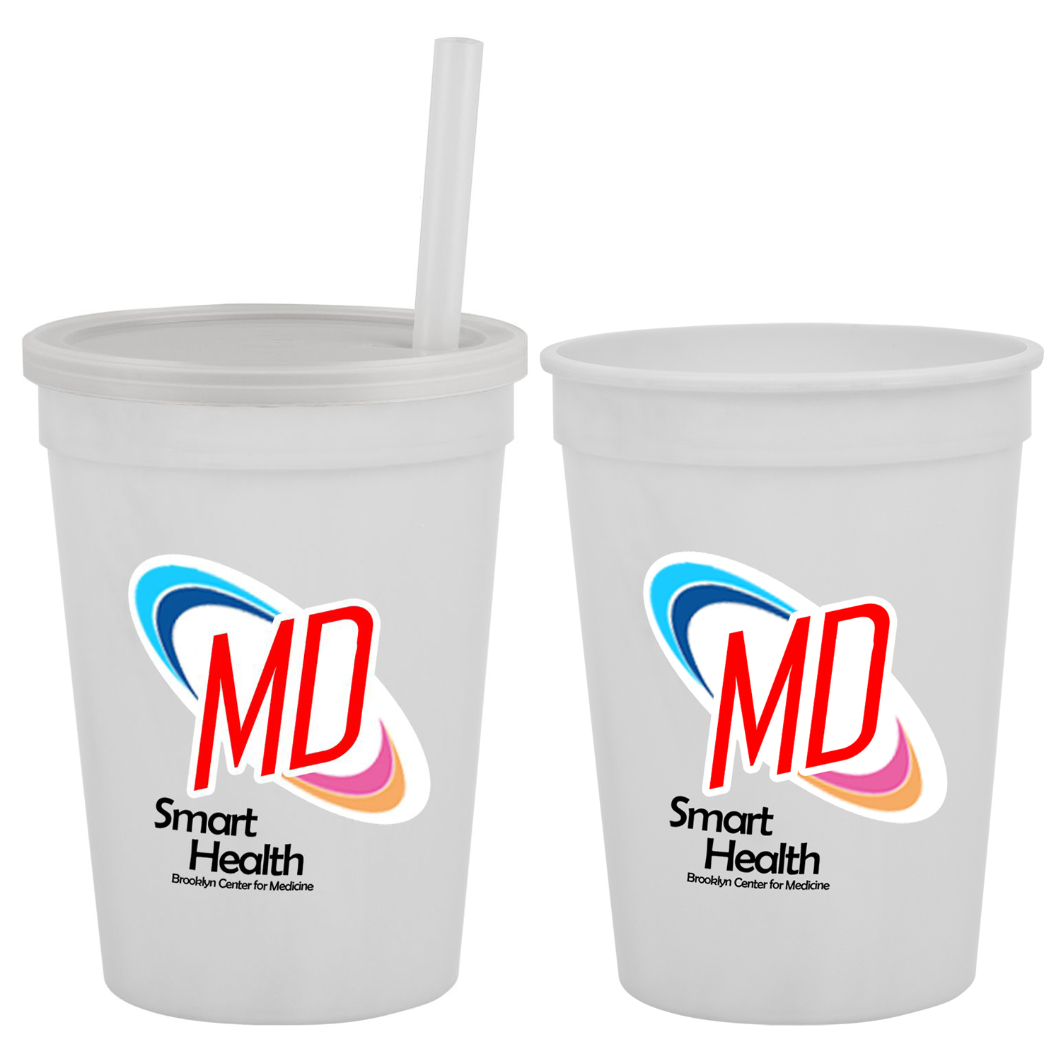 Sipper with Lid and Straw, 12 oz. 13
