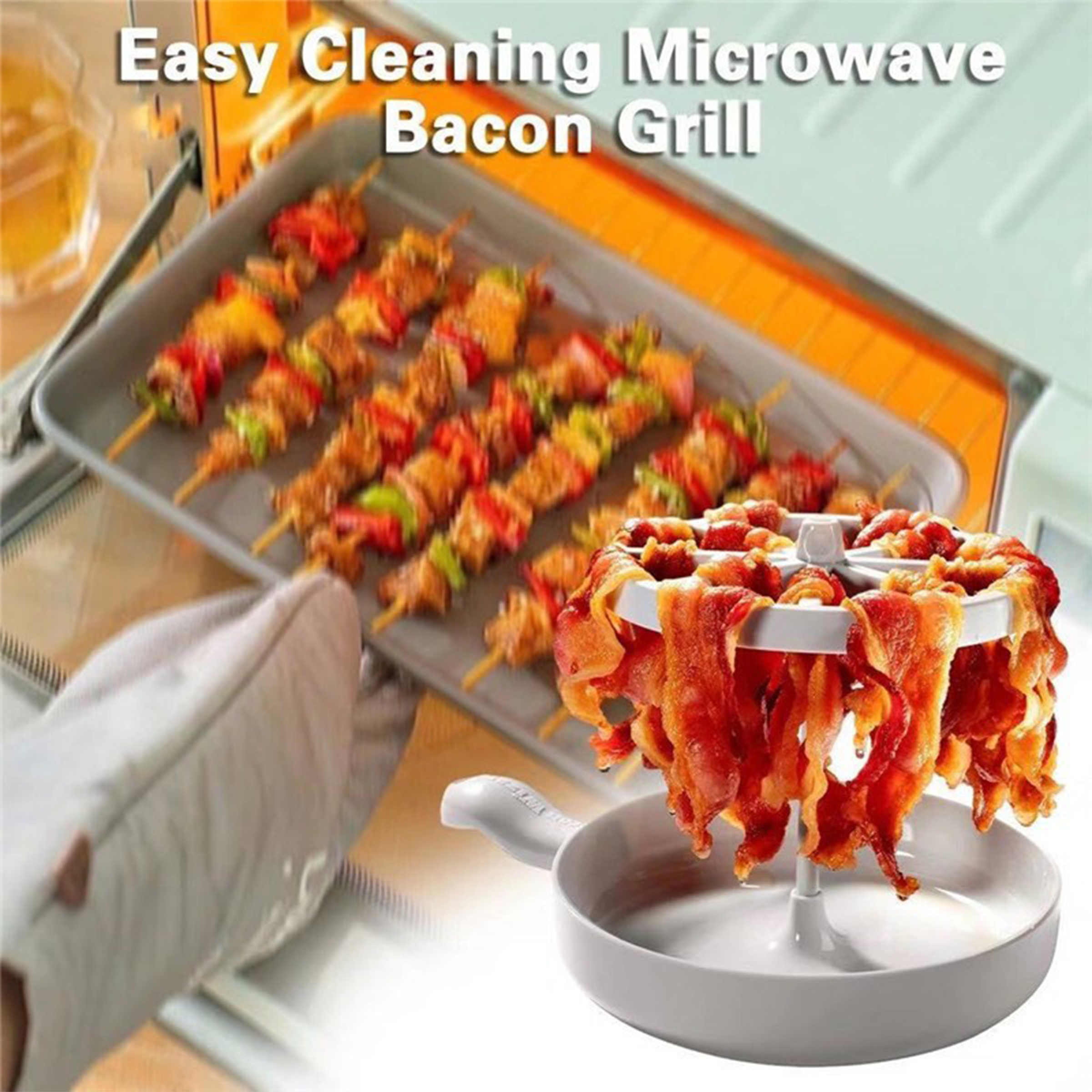 Polypropylene Barbecue Bacon Grill 5