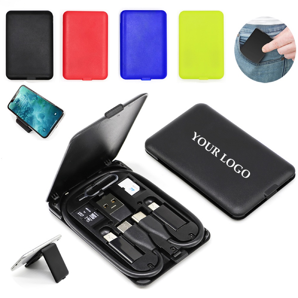 Multifunctional Charging Cable Set with 3 USB Adapters 3