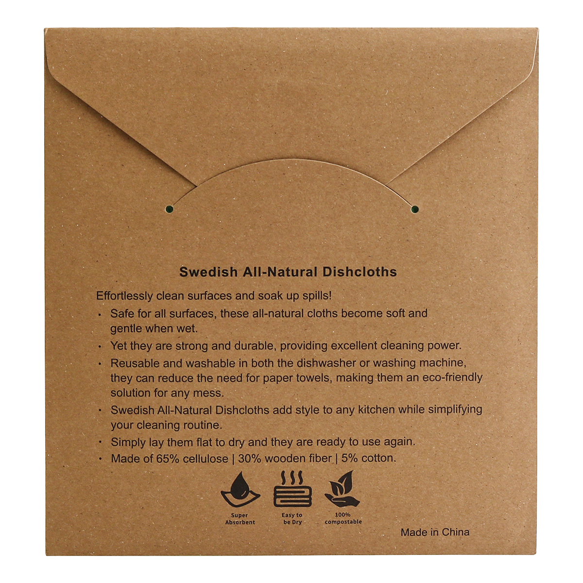 Swedish All-Natural Dishcloths 4