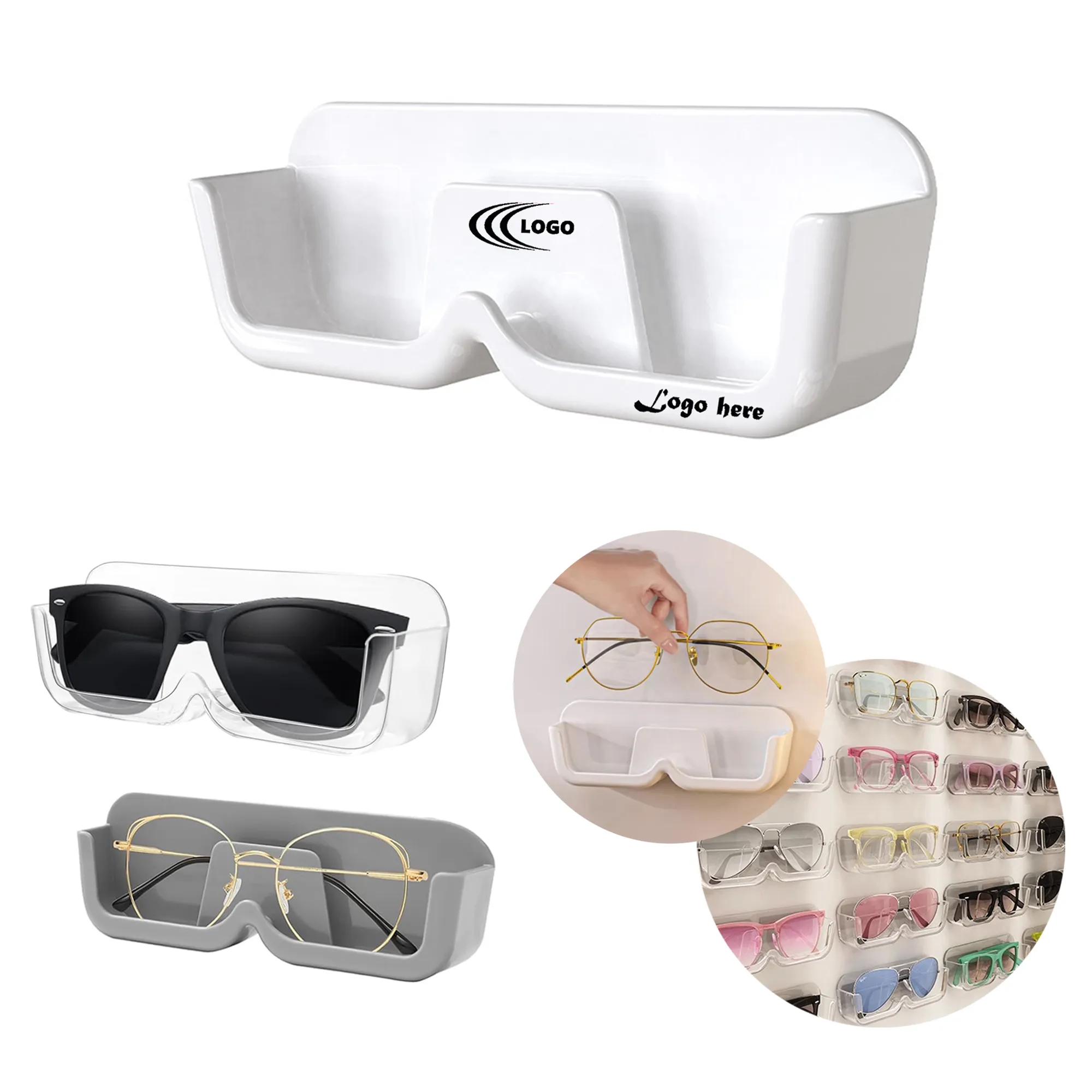 Sunglass Organizer Wall Mount Glasses Rack 2