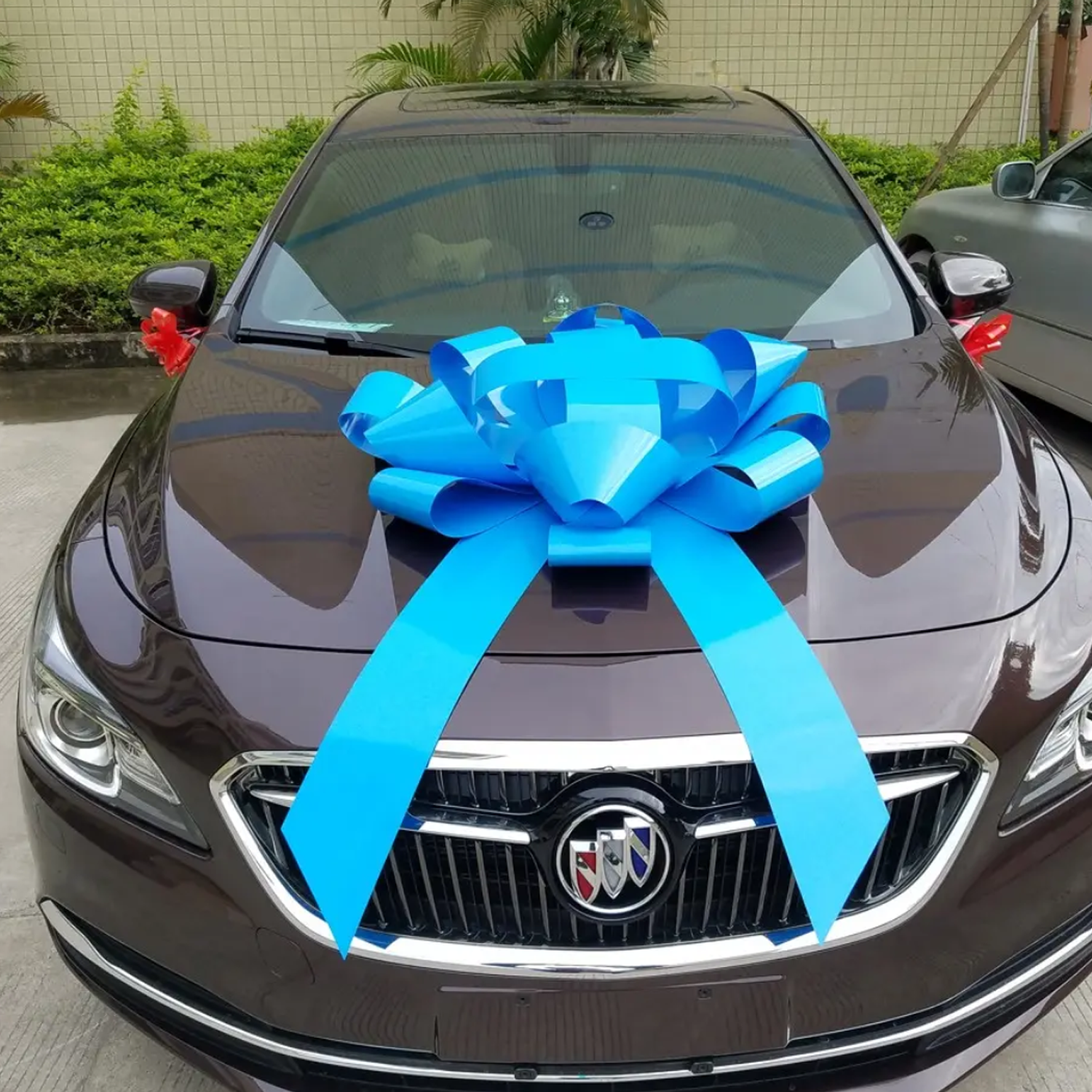 30" Jum-Bows Great Gift Polypropylene Giant Car Bow 4