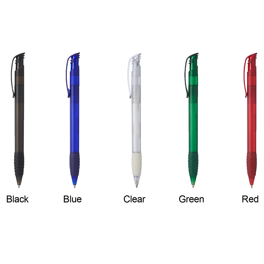 Translucent Ballpoint Grip Pens 15