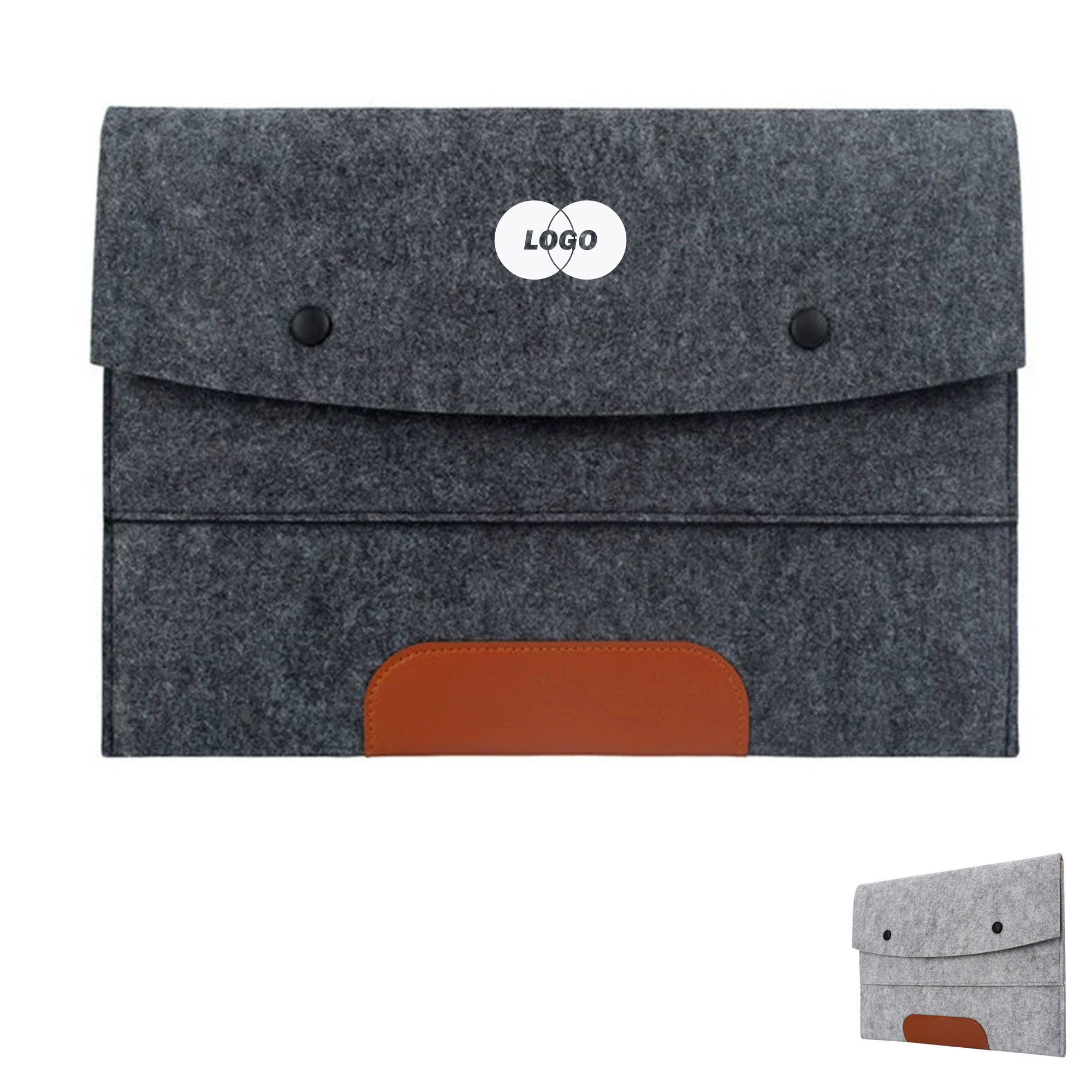 MOQ50 Protective Felt Sleeve for 13-Inch Notebook 3