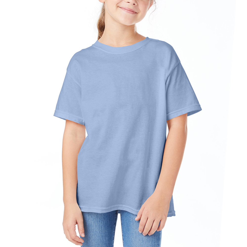 5.2 oz 100% Cotton (preshrunk) 27