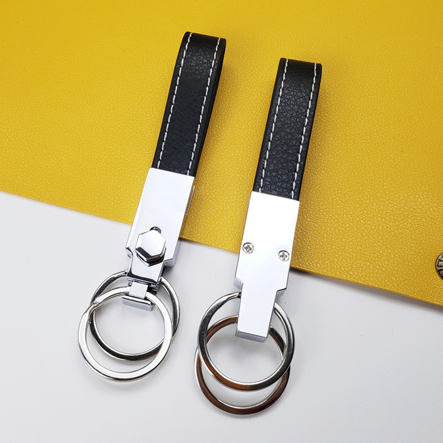 PU Leather Metal Key Chain 3