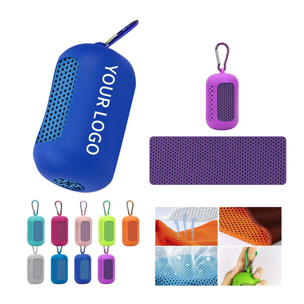 Portable Quick Dry Towel with Protective Case 4