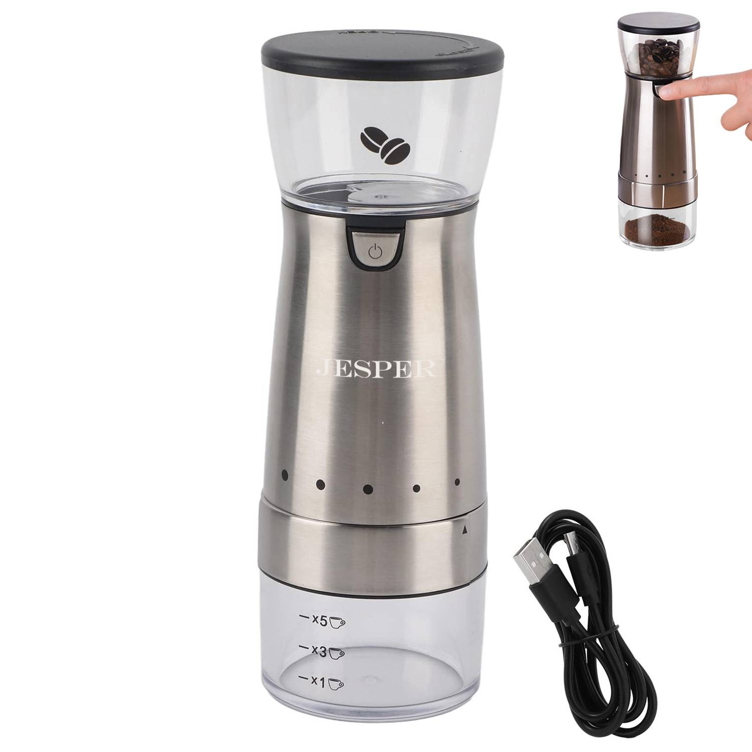 Portable Electric Automatic Coffee Grinder 3