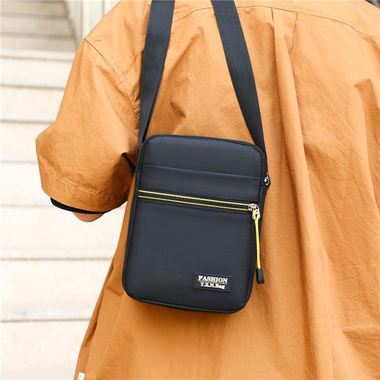 Unisex Large Capacity Shoulder Bag 3