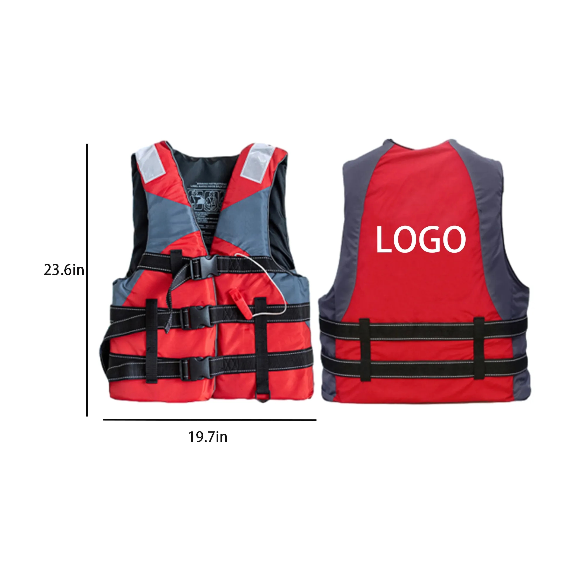 Rafting Floating Life Jacket Water Safety Rescue Vest 3